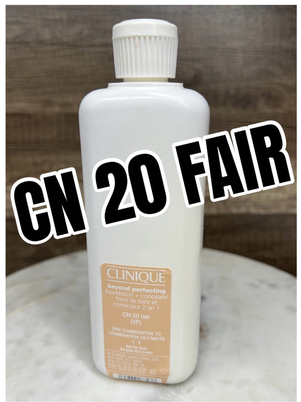 Clinique Beyond Perfecting Foundation + Concealer CN 20 FAIR - New Jumbo Bottle